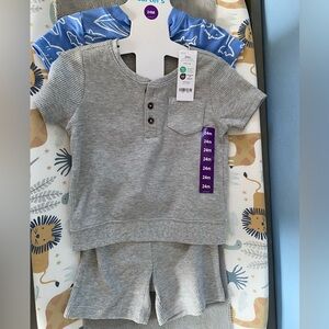 Carters 3 Piece summer Short Set 24 months NWT